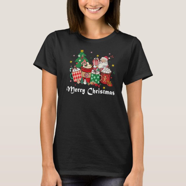 Camiseta Esta É A Feliz De Natal Da Família Xmas (Frente)