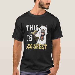 Camiseta Esta É A Folha De Boo - Cavalos Engraçados De Hall