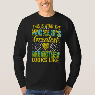 Camiseta Esta é a maior madrinha do mundo