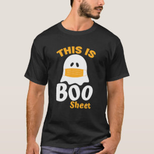 Camiseta Esta É A Máscara Ghost Do Dia de as Bruxas engra