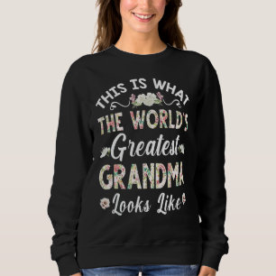 Camiseta Esta é a melhor avó do mundo que se parece com M