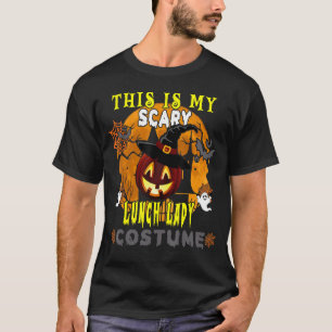Camiseta Esta É A Minha Assustadora Dama A Roupa Assustador
