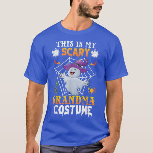 Camiseta Esta É A Minha Avó Assustadora Figurino Halloween 
