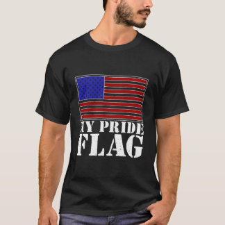 Camiseta Esta É A Minha Bandeira Do Orgulho A Bandeira Amer