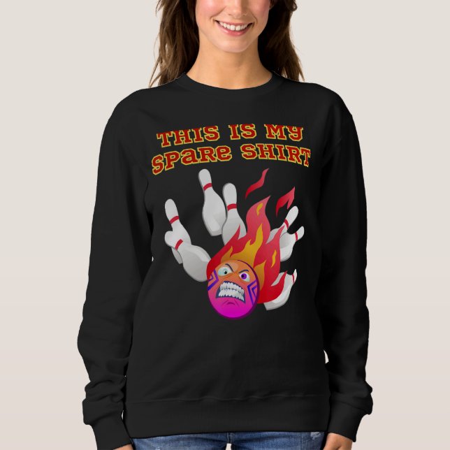 Camiseta Esta É a Minha Bola de Boliche Reserva (Frente)