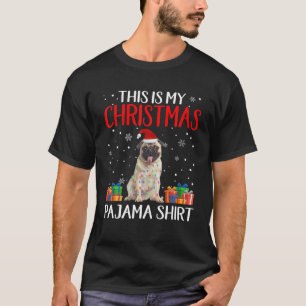 Camiseta Esta É A Minha Cachorro Cachorro De Natal, Papais