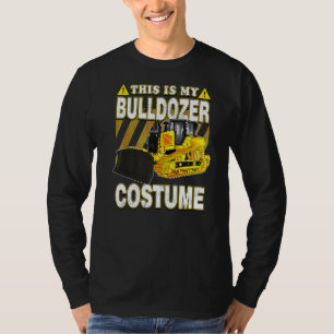 Camiseta Esta É A Minha Costuma Bulldozer