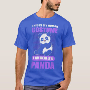 Camiseta Esta É A Minha Costuma Humana Eu Sou Realmente Um