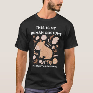 Camiseta Esta É A Minha Costuma Humana Eu Sou Realmente Uma