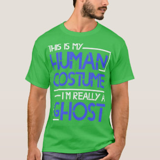 Camiseta Esta É A Minha Costuma Humana. Sou Realmente Um Fa