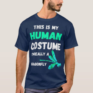 Camiseta Esta É A Minha Costuma Humana. Sou Realmente Uma 