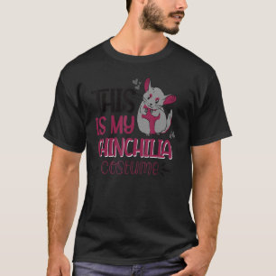 Camiseta Esta É A Minha Costume Chinchilla