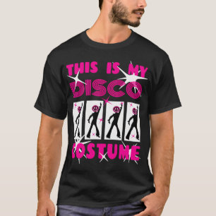 Camiseta Esta É A Minha Costume De Disco