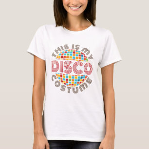 Camiseta Esta É A Minha Costume De Disco