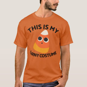 Camiseta Esta É A Minha Costume De Halloween Candy Corn