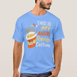 Camiseta Esta É A Minha Costume Ramen Irritada