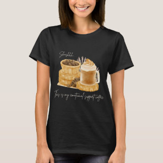 Camiseta Esta É A Minha Estética De Café Pastel Engraçada A