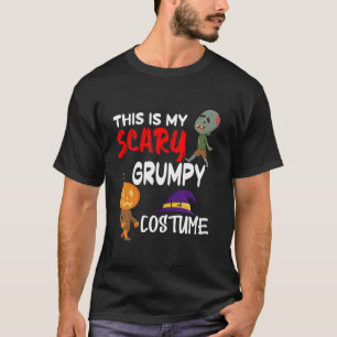 Camiseta Esta é a minha familia assustadora e rabugenta.