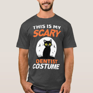 Camiseta Esta é a minha fantasia de dentista assustadora pa