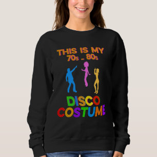 Camiseta Esta é a minha fantasia de Disco dos anos 80