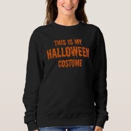 Camiseta esta é a minha fantasia de halloween