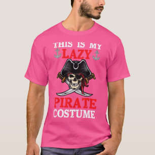 Camiseta Esta é a minha fantasia do Dia das Bruxas de Pirat