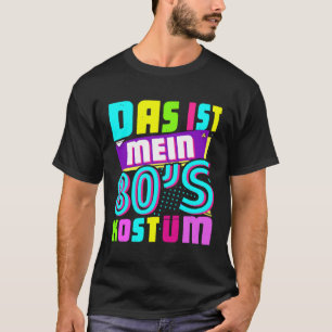 Camiseta Esta é a minha fantasia dos anos 80 - festa temáti