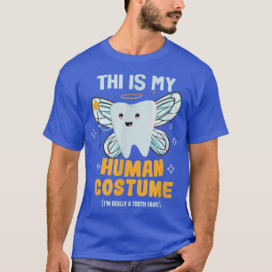 Camiseta Esta é a minha fantasia humana Fada Dental Hygien