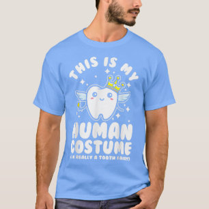 Camiseta Esta é a minha fantasia humana Fada Dental Hygien