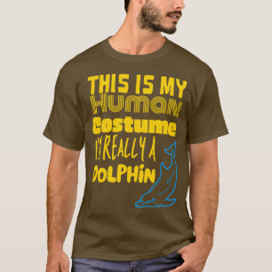 Camiseta Esta é a minha fantasia humana Ix27m Realmente um