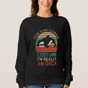 Camiseta Esta é a minha fantasia humana. Sou mesmo um assas