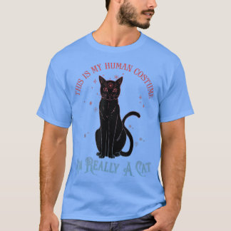 Camiseta Esta é a minha fantasia humana. Sou mesmo um fanfa