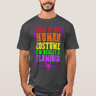 Camiseta Esta é a minha fantasia humana. Sou mesmo um Flami