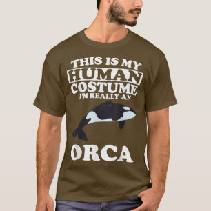 Camiseta Esta é a minha fantasia humana. Sou mesmo uma bale