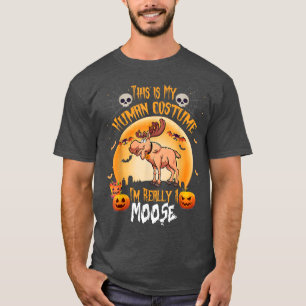 Camiseta Esta é a minha fantasia humana. Sou mesmo uma luva