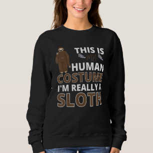 Camiseta Esta é a minha fantasia humana. Sou mesmo uma preg