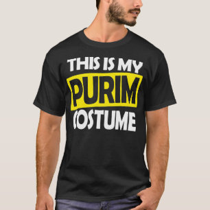Camiseta Esta é a minha fantasia judaica humorística