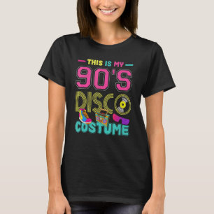 Camiseta Esta é a minha Festa de Figurino Disco 90 na Músic