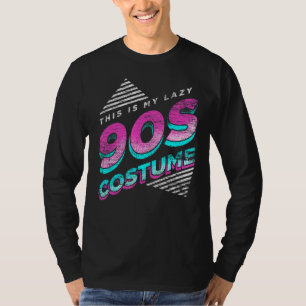 Camiseta Esta é a minha Festa de Figurino dos anos 90, Retr