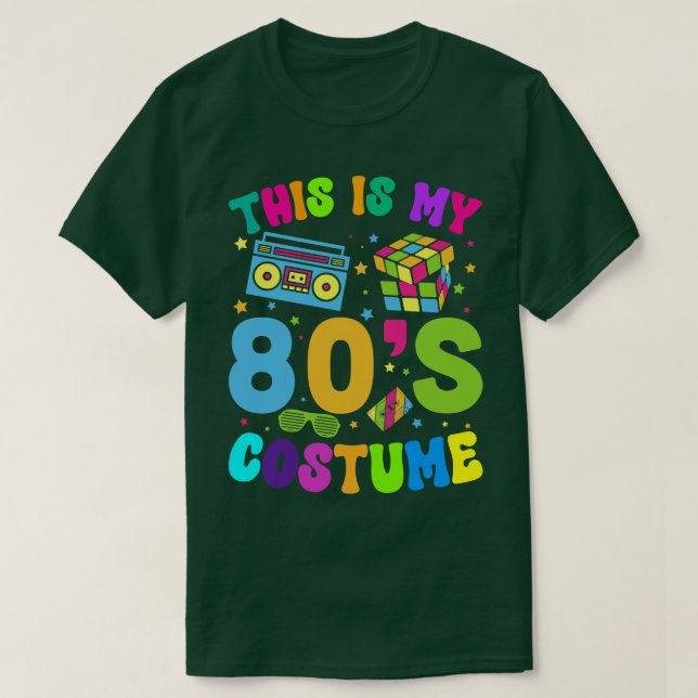 Camiseta Esta é a minha Festa dos 80 e dos 90 (Frente do Design)