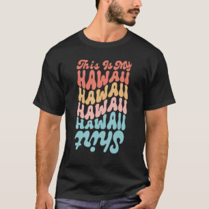 Camiseta Esta É A Minha Festa Tropical De Luau, No Havaí, H