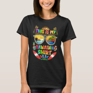 Camiseta Esta É A Minha Festa Tropical De Luau, No Havaí, H