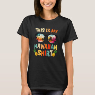 Camiseta Esta É A Minha Festa Tropical De Luau, No Havaí, H
