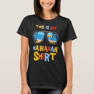Camiseta Esta É A Minha Festa Tropical De Luau, No Havaí, H
