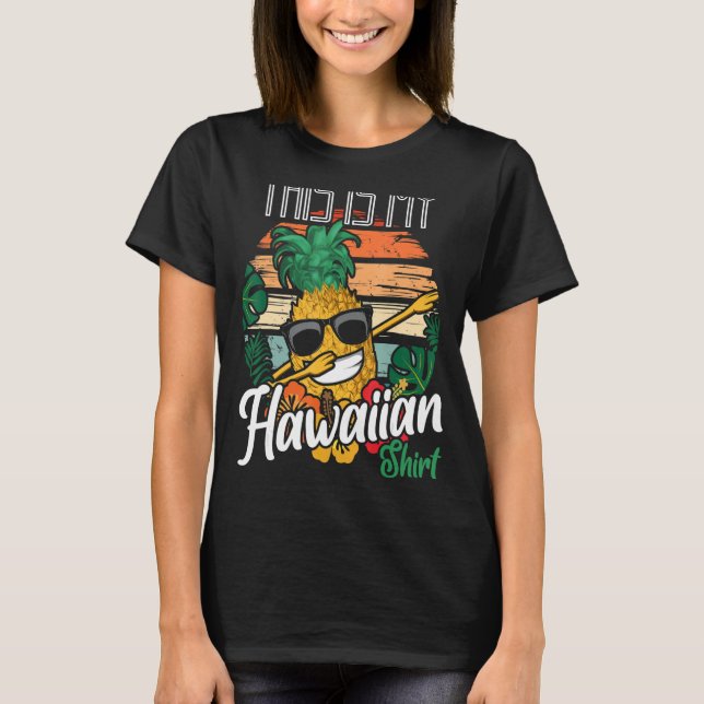 Camiseta Esta É A Minha Fruta Hawaii Hawaii Pineapple Aloha (Frente)