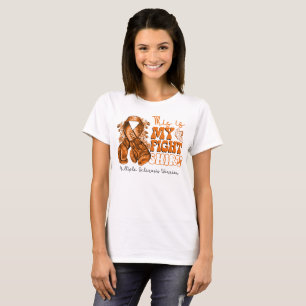 Camiseta Esta é a minha guerra contra a esclerose múltipla
