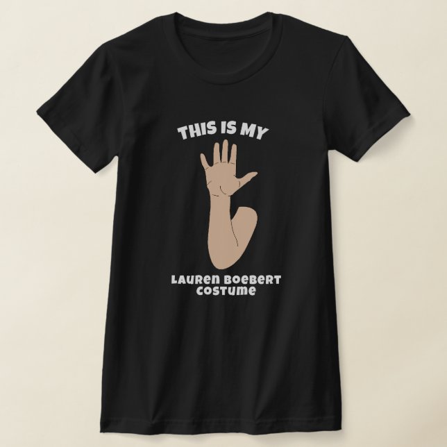 Camiseta Esta é a minha Lauren Boebert Costume (Postura )