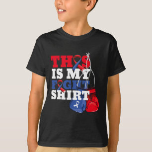 Camiseta Esta É A Minha Luta Contra A Doença Cardíaca Infan