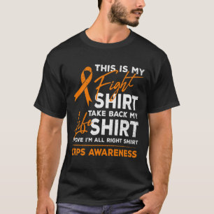 Camiseta Esta É A Minha Luta Contra O Sd Crps Sensibilizar