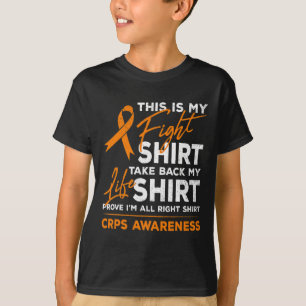 Camiseta Esta É A Minha Luta Contra O Sd Crps Sensibilizar